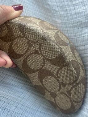 Coach mongram glasses case